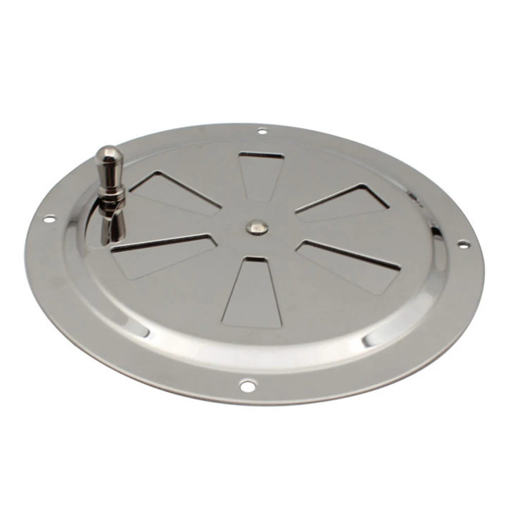 

Marine Air Vent Butterfly Accessories Parts Round Louvered Vent Stainless Steel 1 Pieces 125mm (5inch) Durable