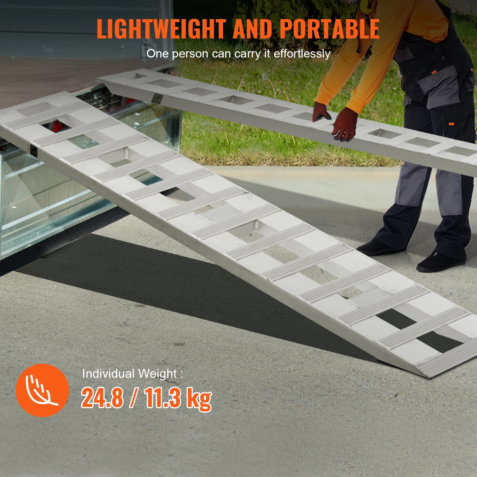 Aluminum Loading Ramps for Motorcycles and ATVs