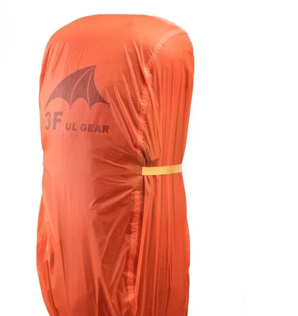 Lightweight backpack cover rain cover 210T15D outdoor mountaineering bag dust waterproof