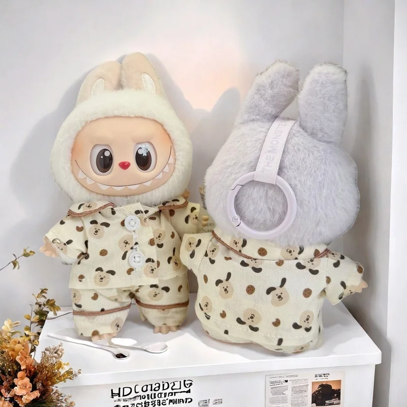 Labubu Luxe Sleepwear Set - Soft Polka Dot Pajama Collection