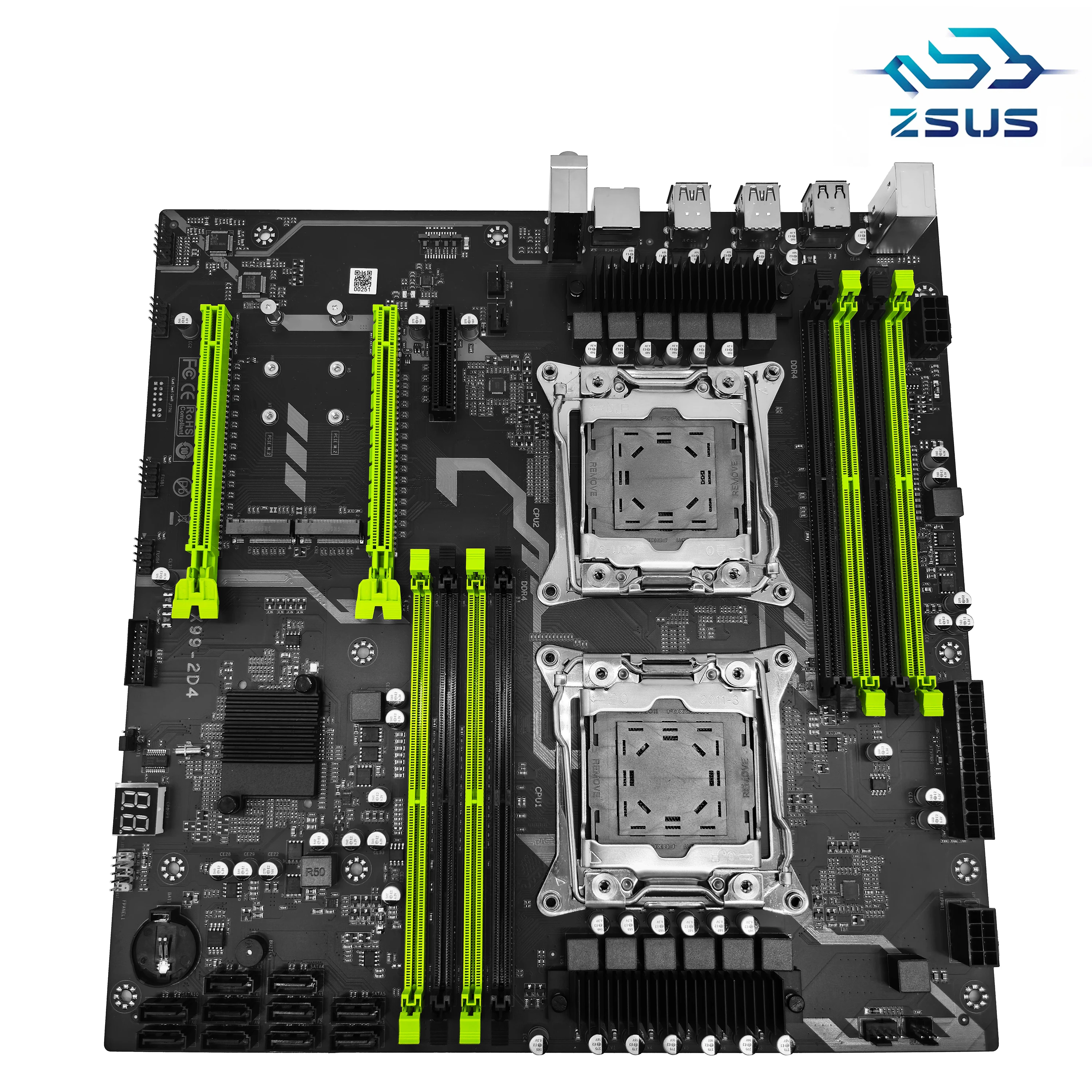 X99マザーボード＋Xeon E5 2680 V4＋32GB＋700W X99 ATX Motherboard + 2x Intel Xeon E5-2680 V4 14-Core CPU