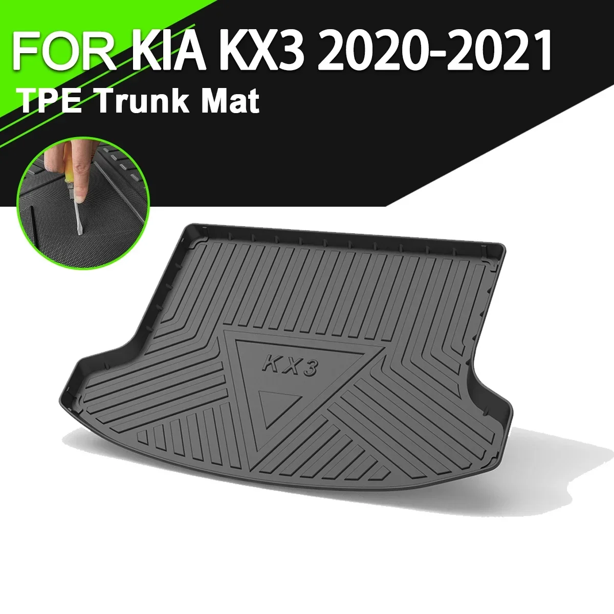 

Car Waterproof Rear Trunk Cover Mat TPE For KIA K2 K3 K4 K5 K5Pro KX1 KX3 KX5 KX7 SORENTO SPORTAGE FORTE PEGAS PICANTO CARENS