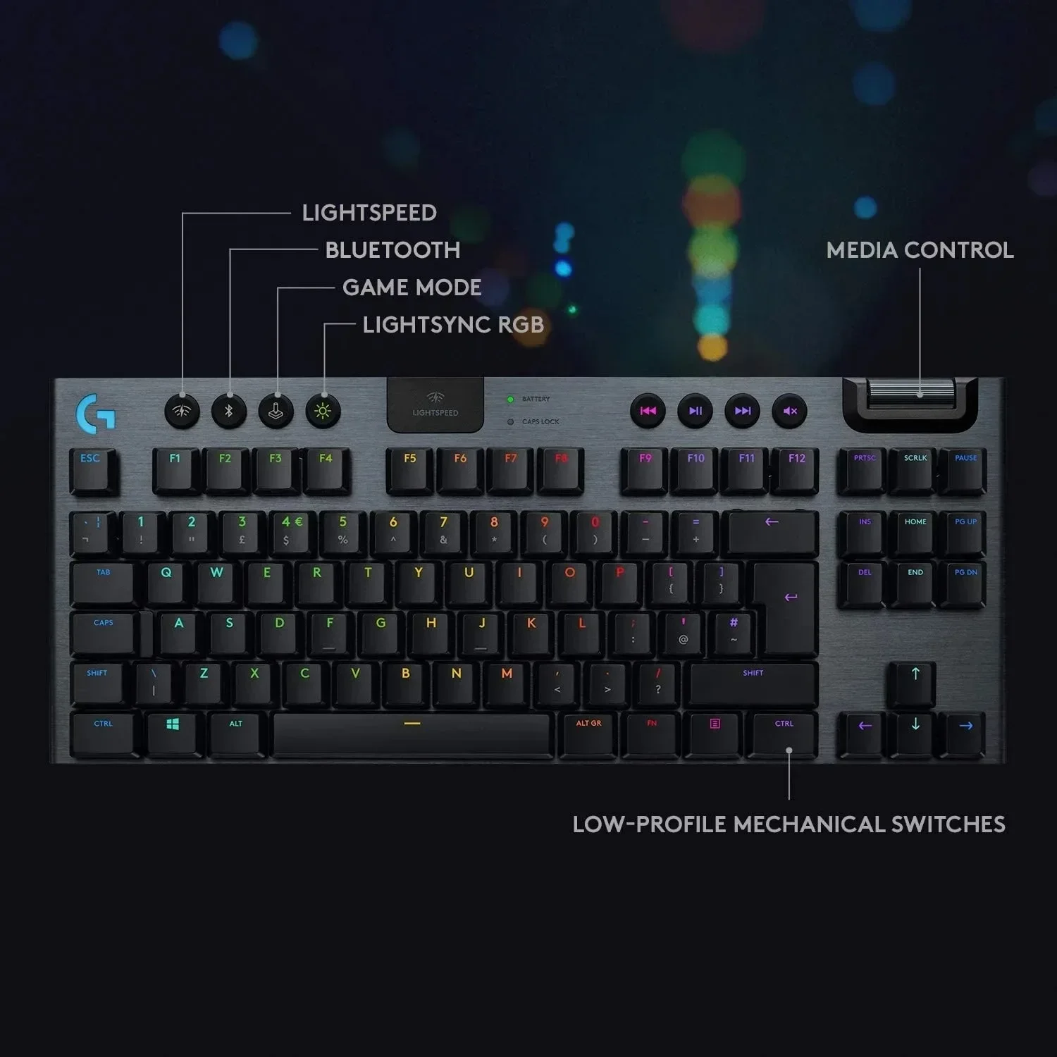Logitech G913 G913 TKL Wireless Aluminum Mechanical Keyboard