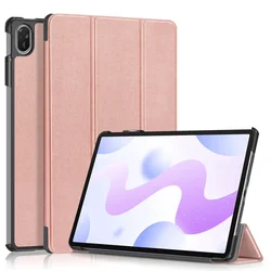 Stylish Leather Painted Magnetic Smart Cover for MatePad 11.5 2025 (Rose gold)