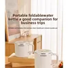 Folding electric kettle, portable stainless steel electric kettle, fully automatic mini travel kettle 4