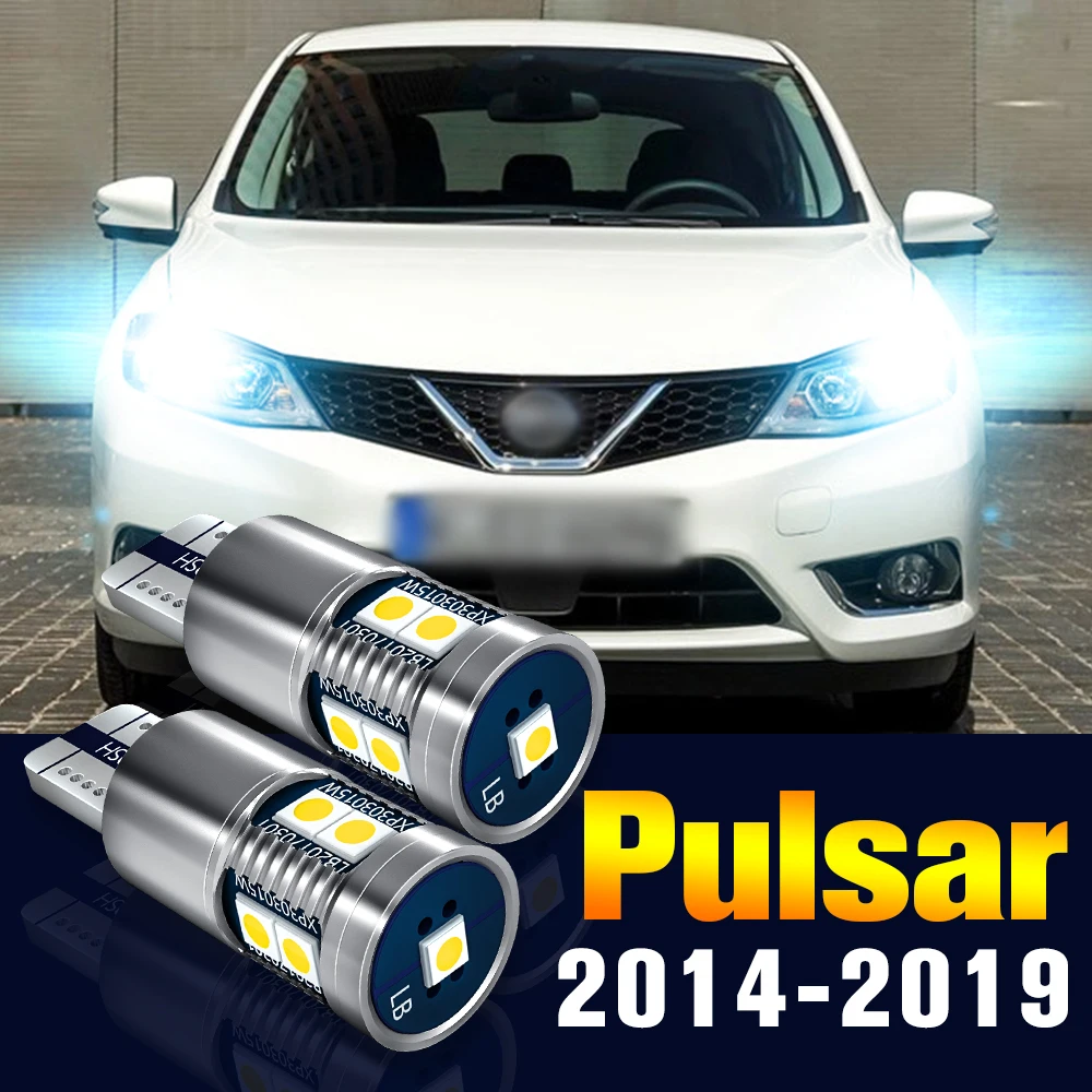 

2pcs LED Clearance Light Bulb Parking Lamp For Nissan Pulsar C13 2014-2019 2015 2016 2017 2018 Accessories