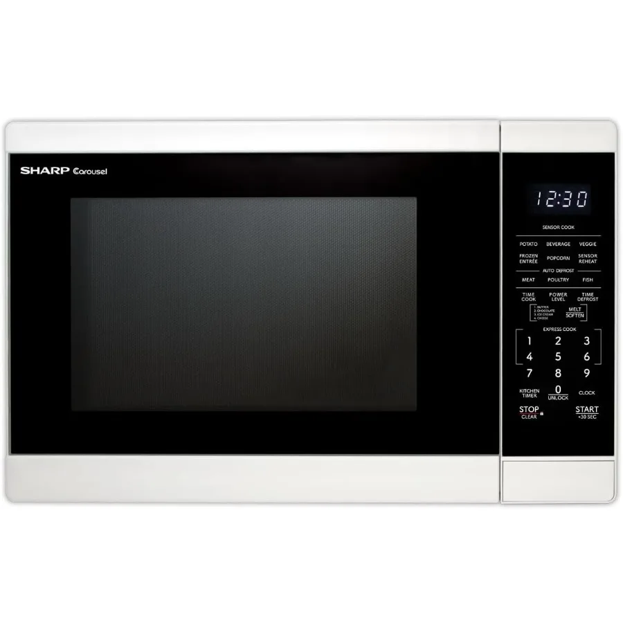 Powerful 1100 Watt Countertop Microwave Oven