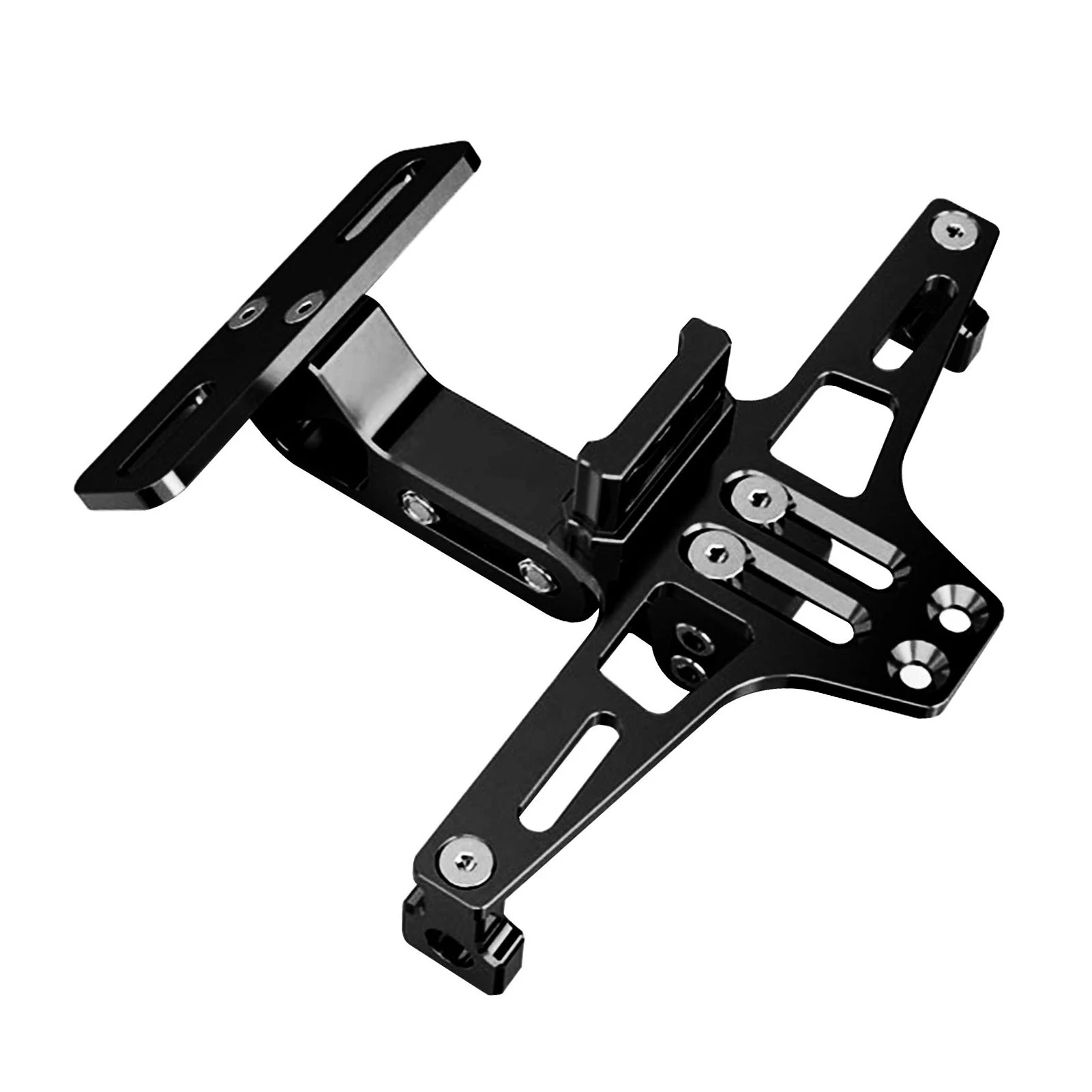 Motorcycle License Plate Bracket with LED Lights Licence Plate Holder