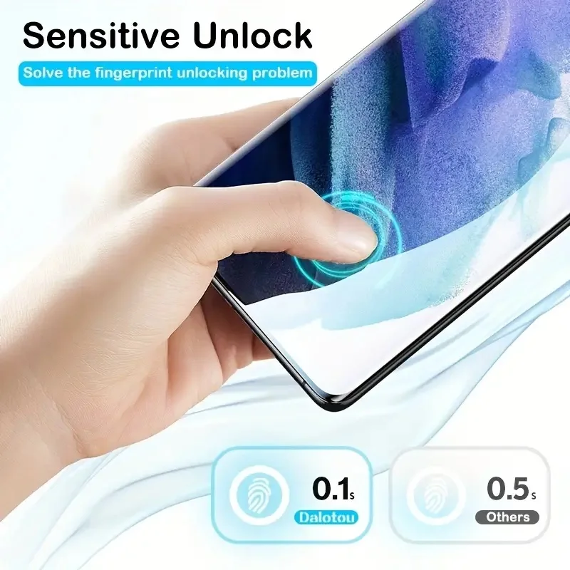 3-Pack Hydrogel Screen Protector Films - Easy Install
