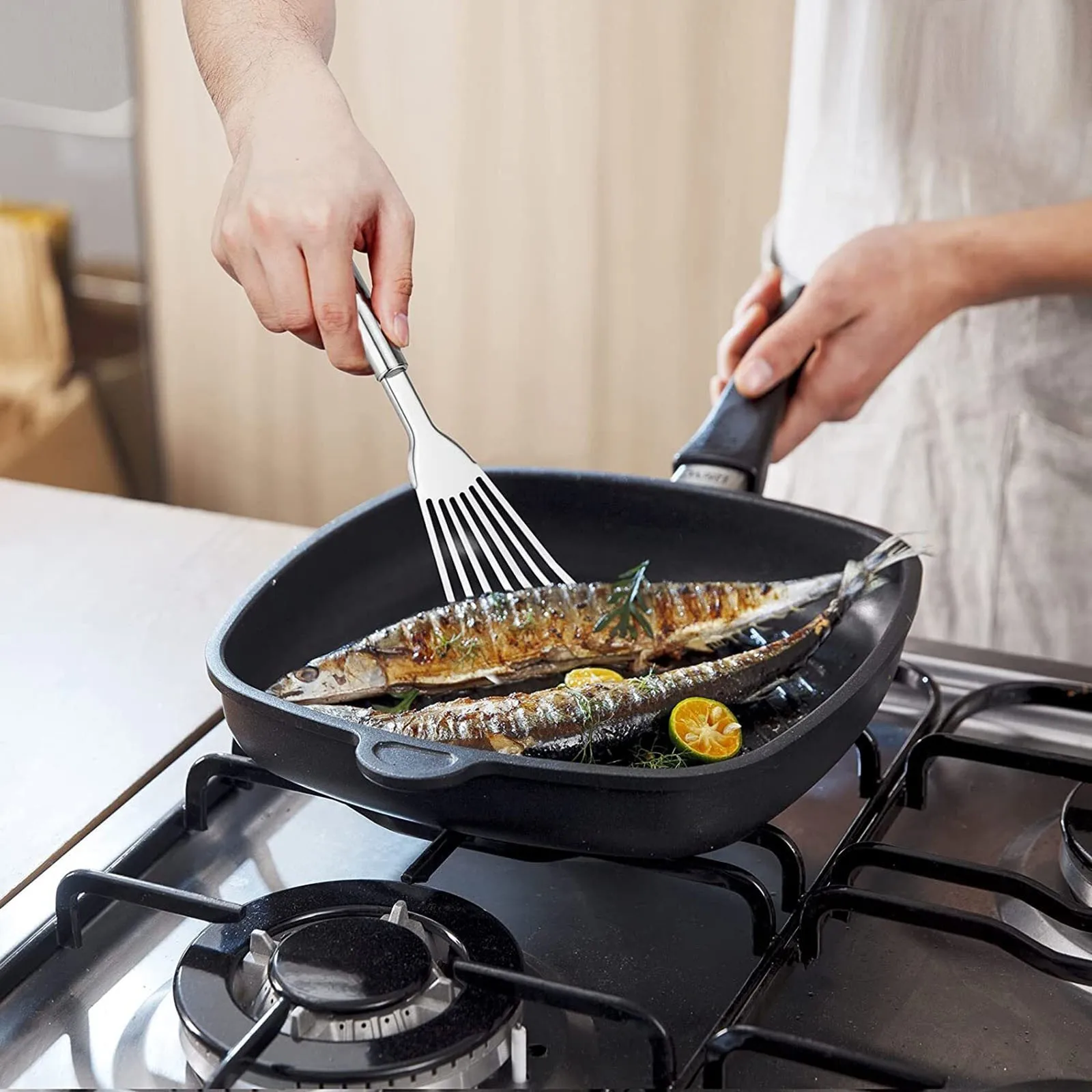 Thick Spatula For Cooking Flipping Turning Frying And Grilling Kitchenware Divider For Pots And Pans
