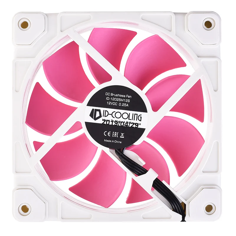 ID-COOLING ZF-12025-PINK Fans 120mm ARGB Temperature Control