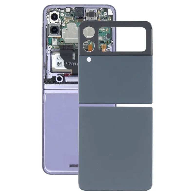 

Glass Battery Back Cover For Samsung Galaxy Z Flip3 5G SM-F711B