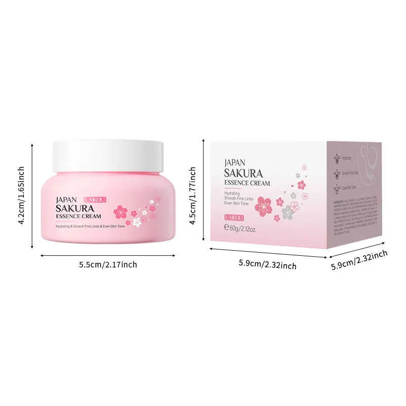 LAIKOU Japan Sakura Essence Cream Cherry Blossom Facial Cream