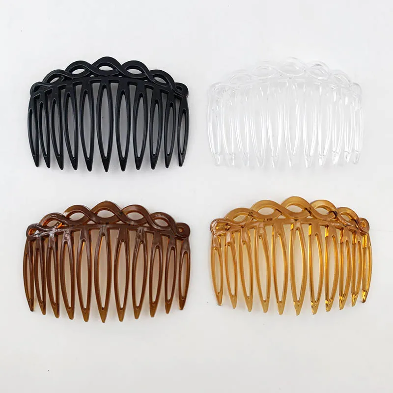 3PCS 11 Teeth French Twisted Hair Combs For Women and Girls Hair Accessories