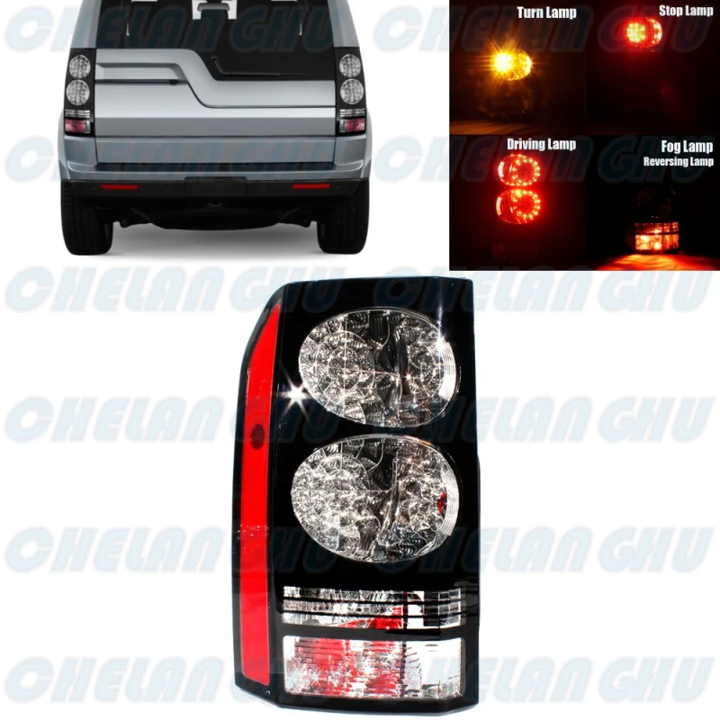 

Left Side Tail Rear Light Lamp With Bulbs LR052395 For Land Rover Discovery 3 4 2009 2010 2011 2012 2013 2014 2015 2016 2017