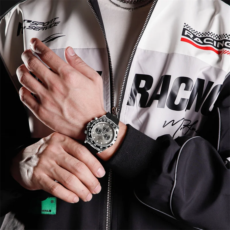 NAVIFORCE Orologi da uomo Cronografo maschile multifunzione in NAVIFORCE Orologi da uomo Cronografo maschile multifunzione in