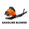 Backpack Type Blower Gas Powered 4HP 2-stroke Gasoline Blower Air-cooled Lawn Blower Gasoline Snow Blower Blade Blower Fire Exti 1