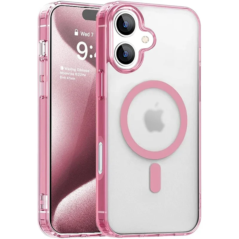 Matte Candy Color Magnetic Hybrid Case with Strong Grip