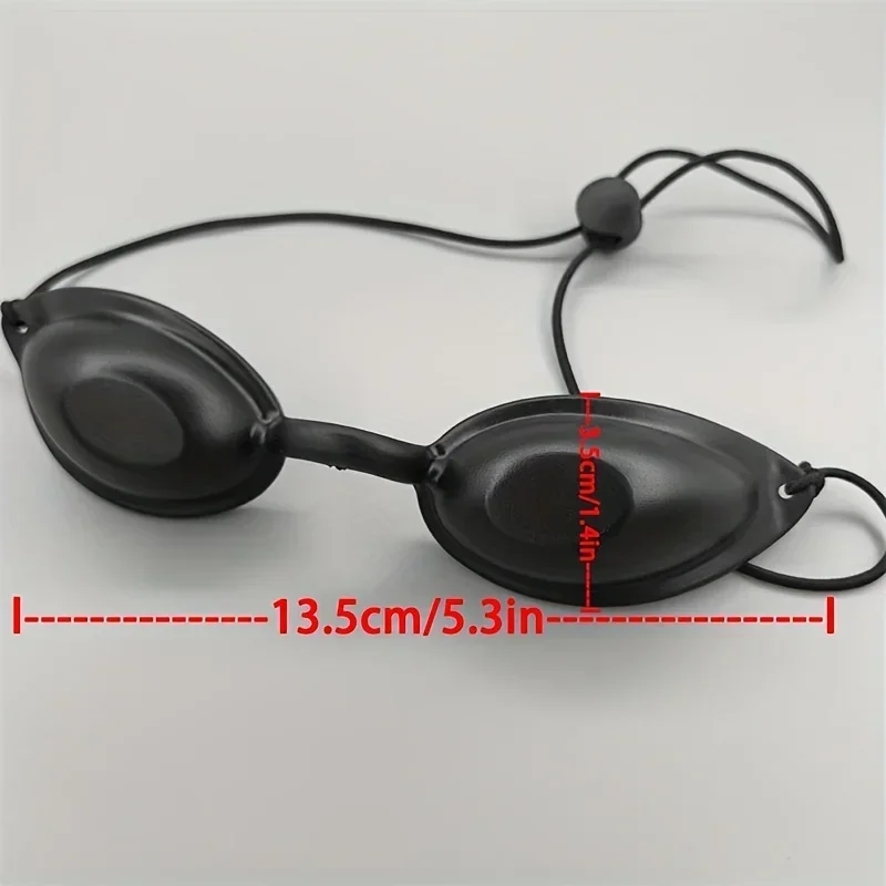 Adjustable Eyepatch Goggle For IPL Laser Safety Glasses Red Light Therapy Laser Hair Removal Treatment Protection Eyes Goggle