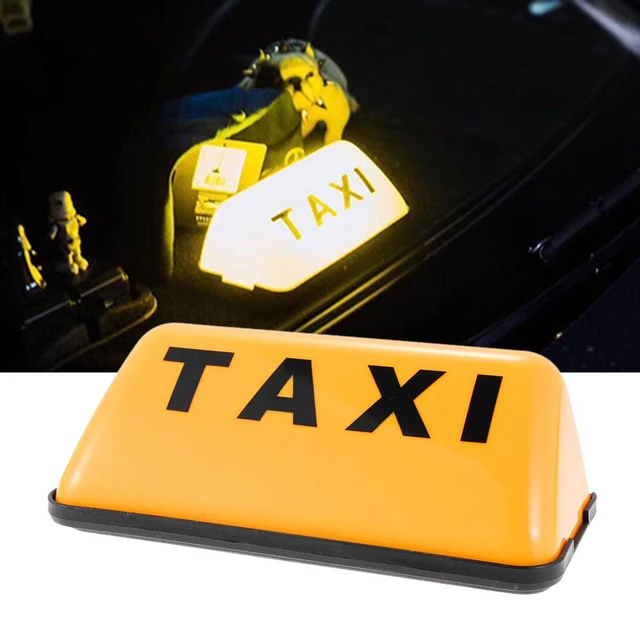 Taxi Schild Kabine Dach Topper Auto Magnetische Schild Lampe Dc12V  LED-Licht Wasserdicht