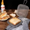 Practical Kitchen Tools Stainless Steel 304 Baking Rack Bread Sandwich Raster Cooling Rack Sandwich Mold Oven Sandwich Clip New 2