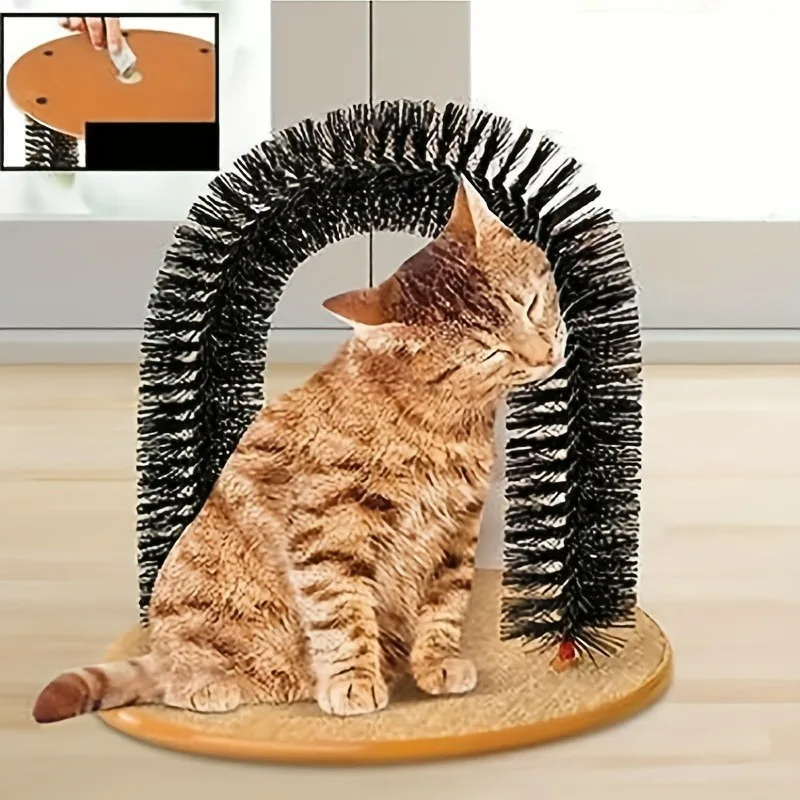 

Многофункциональная игрушка для груминга кошек и котят