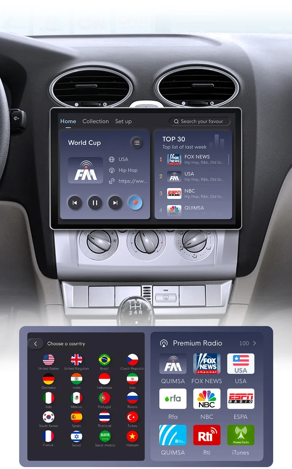 Junsun x7 series 11.5 “drahtloses Carplay Android Auto Autoradio für Ford Focus 2 3 mk2 mk3 2014-2018 Multimedia Autoradio – Detail 10
