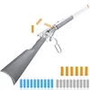 Gray-18-94 Foam Dart Blaster with Shell Ejection Soft Foam Blaster 38inch Toy Blaster with 6pcs Shells 1