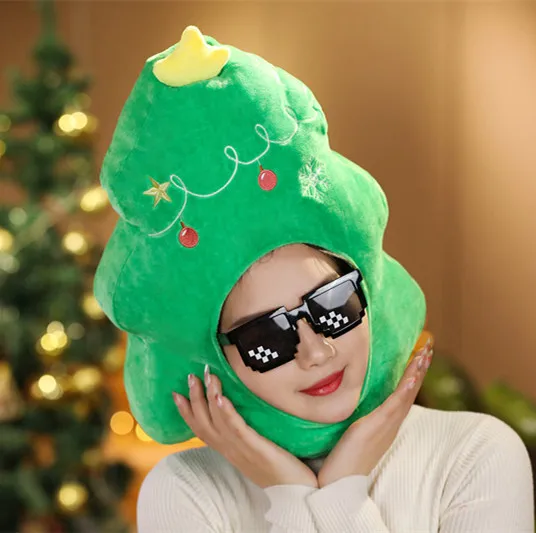 Japanese Korean Girls Cute Funny Headgear Hat Birthday Present Photo Live Performance Stage Props Festival Tree Modelling