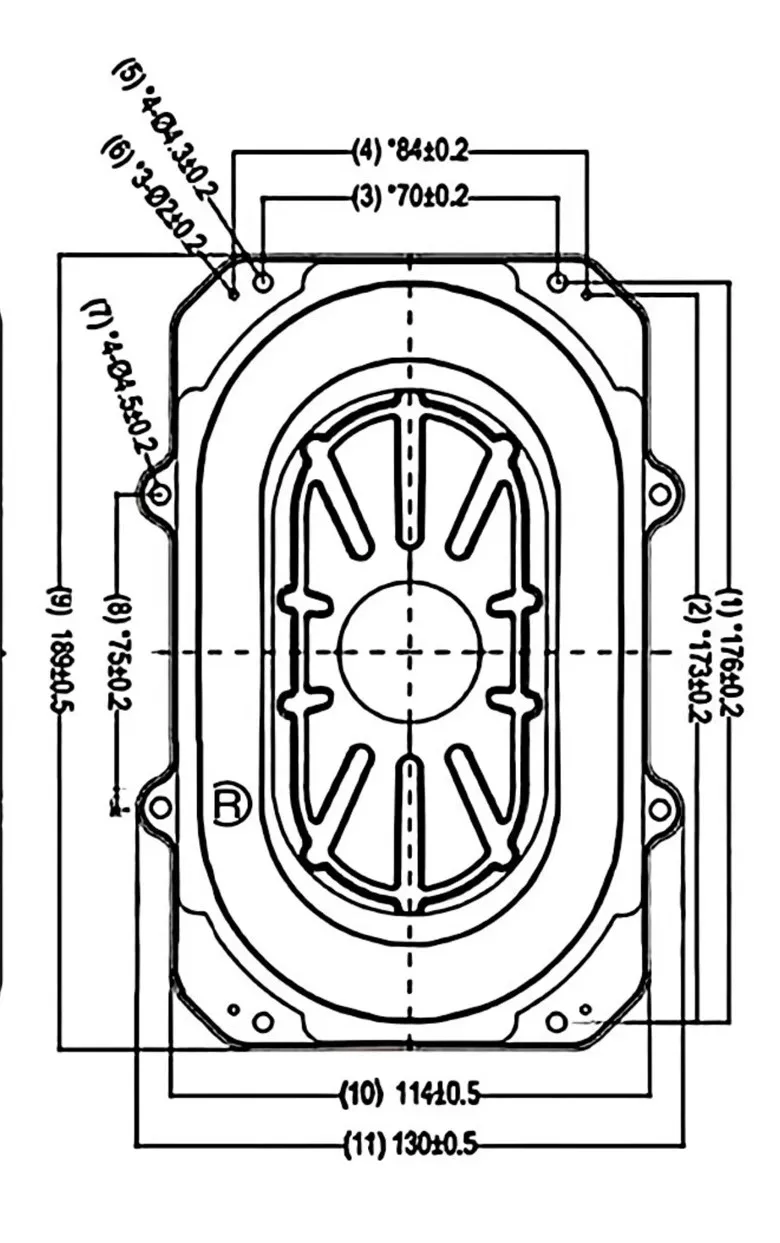 Genuine GHXAMP For JBL Boombox3 Oval Bass Speaker Subwoofer Long Stroke 3ohm 80W 1PC