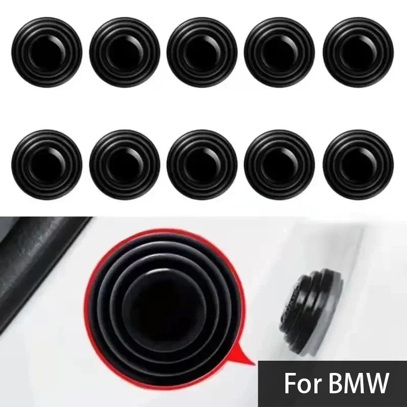 Car Door Stickers Reflective Noise Gasket Car Stickers Soundproof Patch Shock Absorber For BMW E46 F30 E60 E90 F10 X5 E70 E39 E36 E87 X7 E92 E91 E28 X3 X1