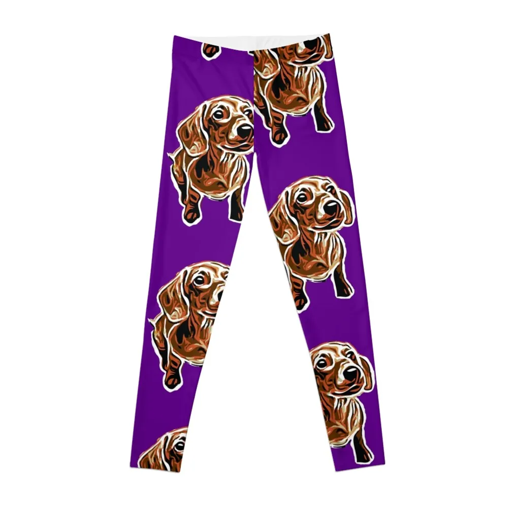 

Dachshund Leggings sports for high waist Womens Leggings