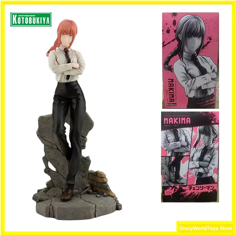 100% Originale Kotobukiya Artfx J Motosega Man Makima 1/8 In Magazzino Anime Action Collection Figure Model Toys