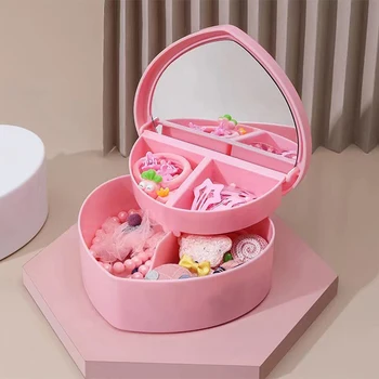 Girls Heart Jewelry Box 1