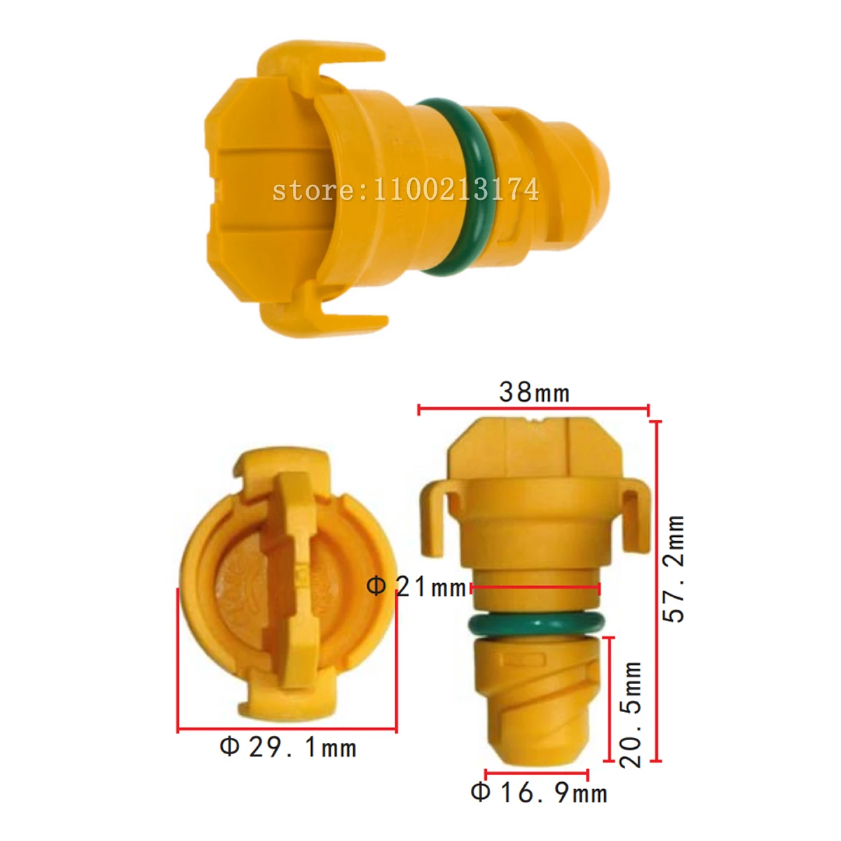 50/100x OEM Engine Oil Drain Plug 2015 2018 Ford F 150 KX6Z6730B KX6Z