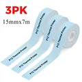 3PK 15mmx7m -Blue