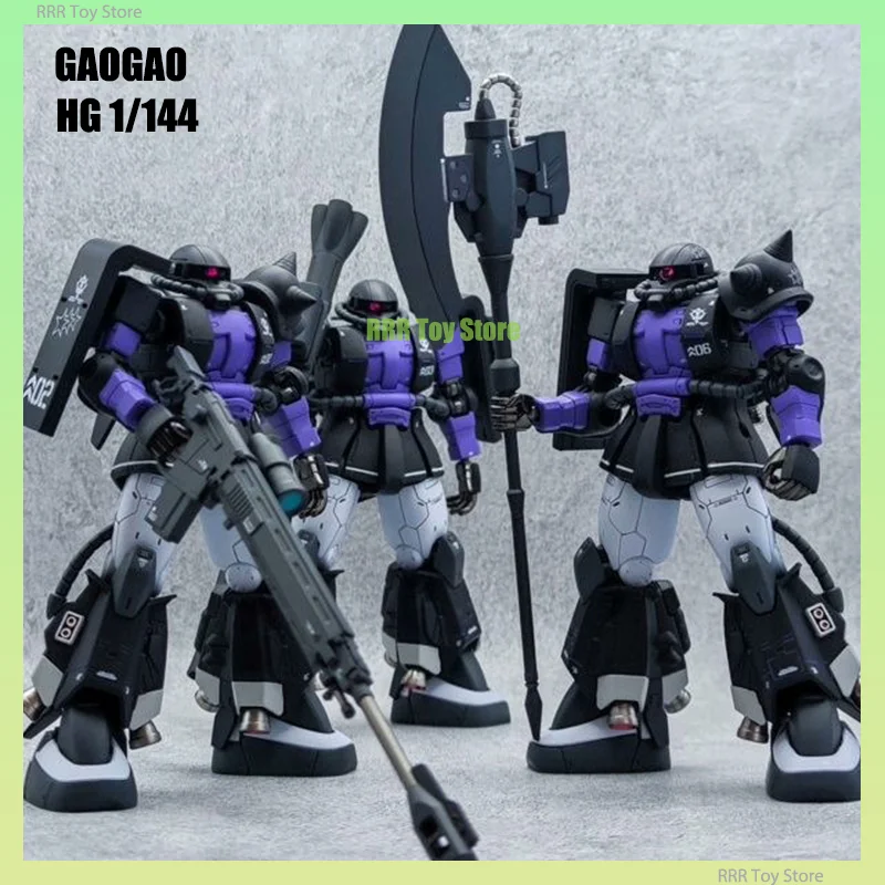 Набор моделей Gaogao HG 1/144 для сборки, снайперская винтовка высокой мобильности, топор, пушка, Ver, экшн-фигурка робота, пластиковая игрушка