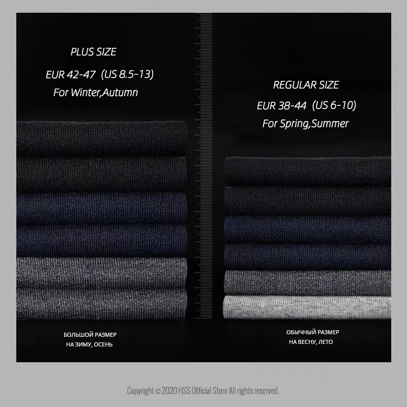 10Pairs/Lot Business Men’s Cotton Socks New Style Black Casual Socks Soft Breathable Summer Winter Long Socks Plus Size (7-14) Best Sellers In Accessories