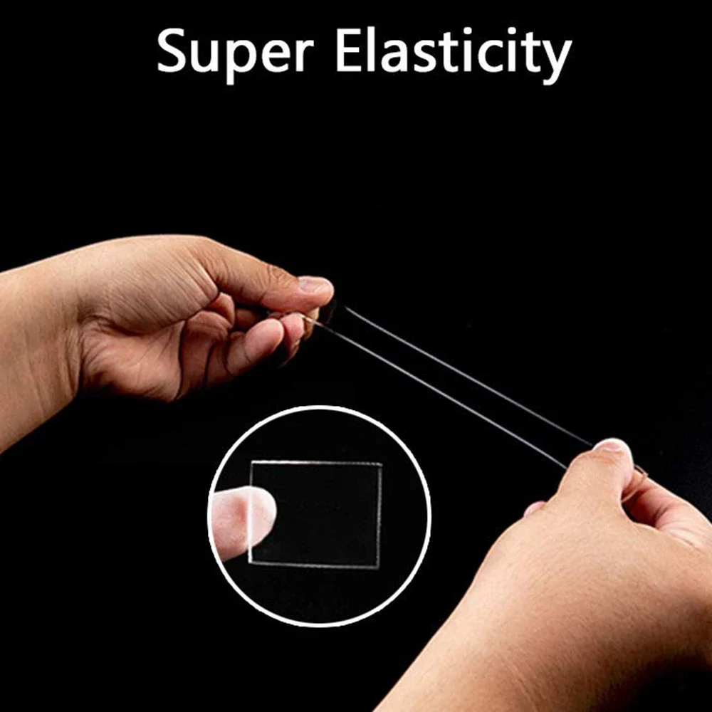 Transparent Car Door Protector Stickers - Nano Tape Anti-Scratch and Scuff Protection Film