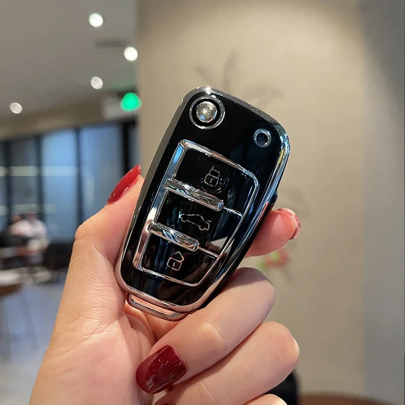 TPU Car Key Case Cover For Chery Tiggo 8 Pro Tiggo 8plus New 5 plus 7pro Chery 7 Pro Max Omoda 5 C5 Modod Protector Fob