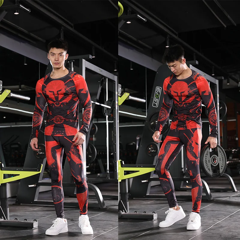 Sports Bottoming Fast Drying Tight Suit Basketball Sanda Thai Boxing Fighting MMA Fitness Gym Mixed Martial Arts muay thai tiger fighting sports adult and children mma short sleeve shorts comprehensive training boxing running leisure suit