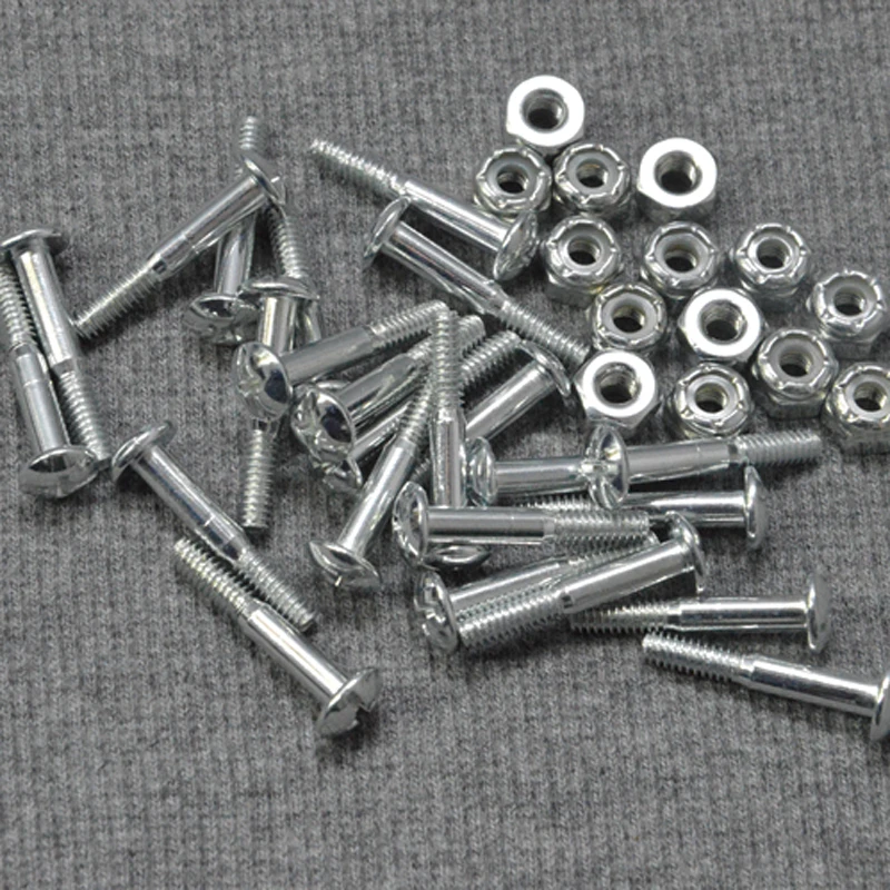 1 set/26 PCS Screws & Nuts for 5/8" rod player Standard Foosball Table Part Man replacement parts Soccer board accessories