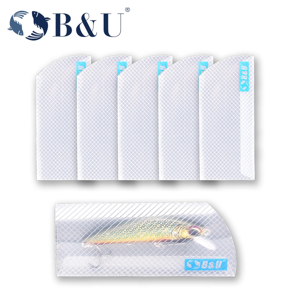 Sacs de rangement leurres B&U pour pêche - Porte-leurres baits durs/mous eau douce/eau salée multiple pack