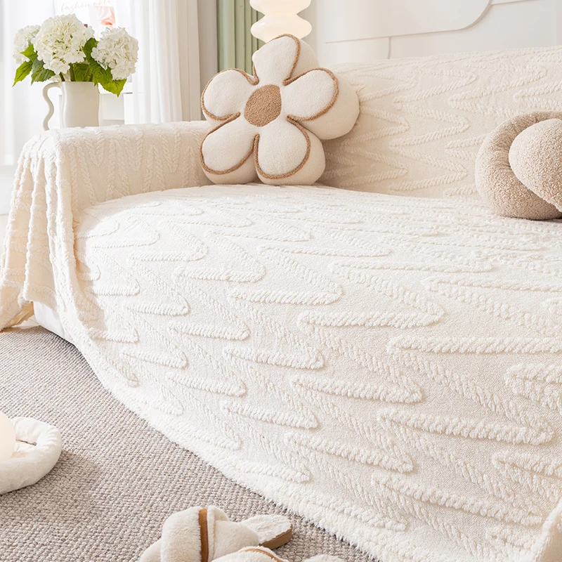 

Одеяло Nordic Winter Throw, плюшевый чехол для дивана, защита от кошачьих царапин, ковер, ковер, одинарный, полный, четыре сезона, пыль