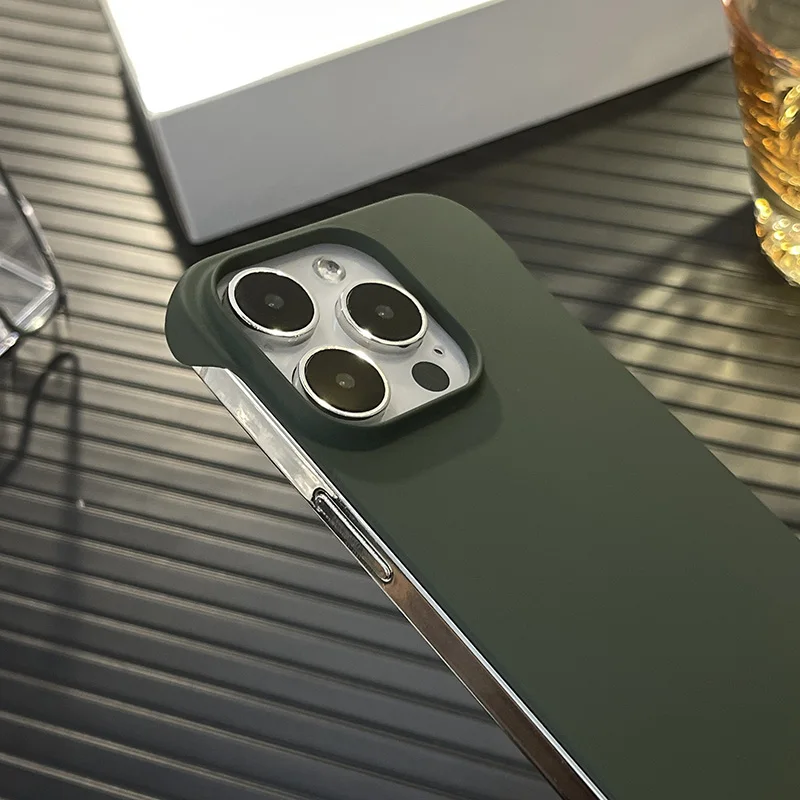 Sleek Ultra-Thin Frameless Shockproof Phone Case