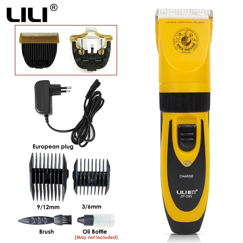 lili ZP295 Pet Clippers Dog Grooming Haircut Machine 35W Animals Electric Cutters Rechargeable for Cat Dog Hair Trimmer Professional pet clipper,dog hair trimmer,pet hair trimmer,dog clipper