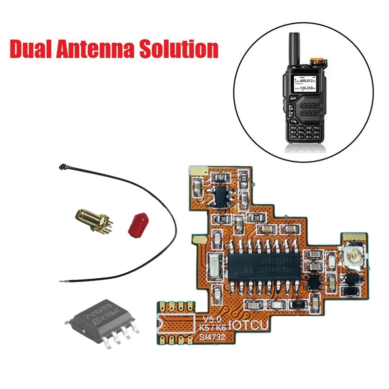 SI4732 V5.0 FPC Module + 2M Chip For Quansheng UV K5 K6 HF Shortwave Full Band Reception/Single Sideband Reception fpc module