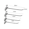 4 Sizes 10Pcs Durable Convinent Hanging Hooks Hangers Portable Mesh Hooks Practical   for Home 2