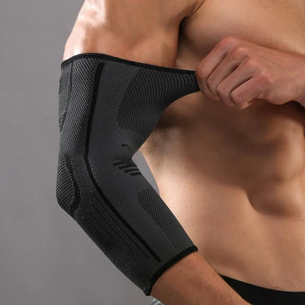 Elbow Brace Not Easy Deformed Support Sleeve Nylon Durable Daily Tennis Sports Elbow Compression Sleeve Elbow Brace Elbow Pads
