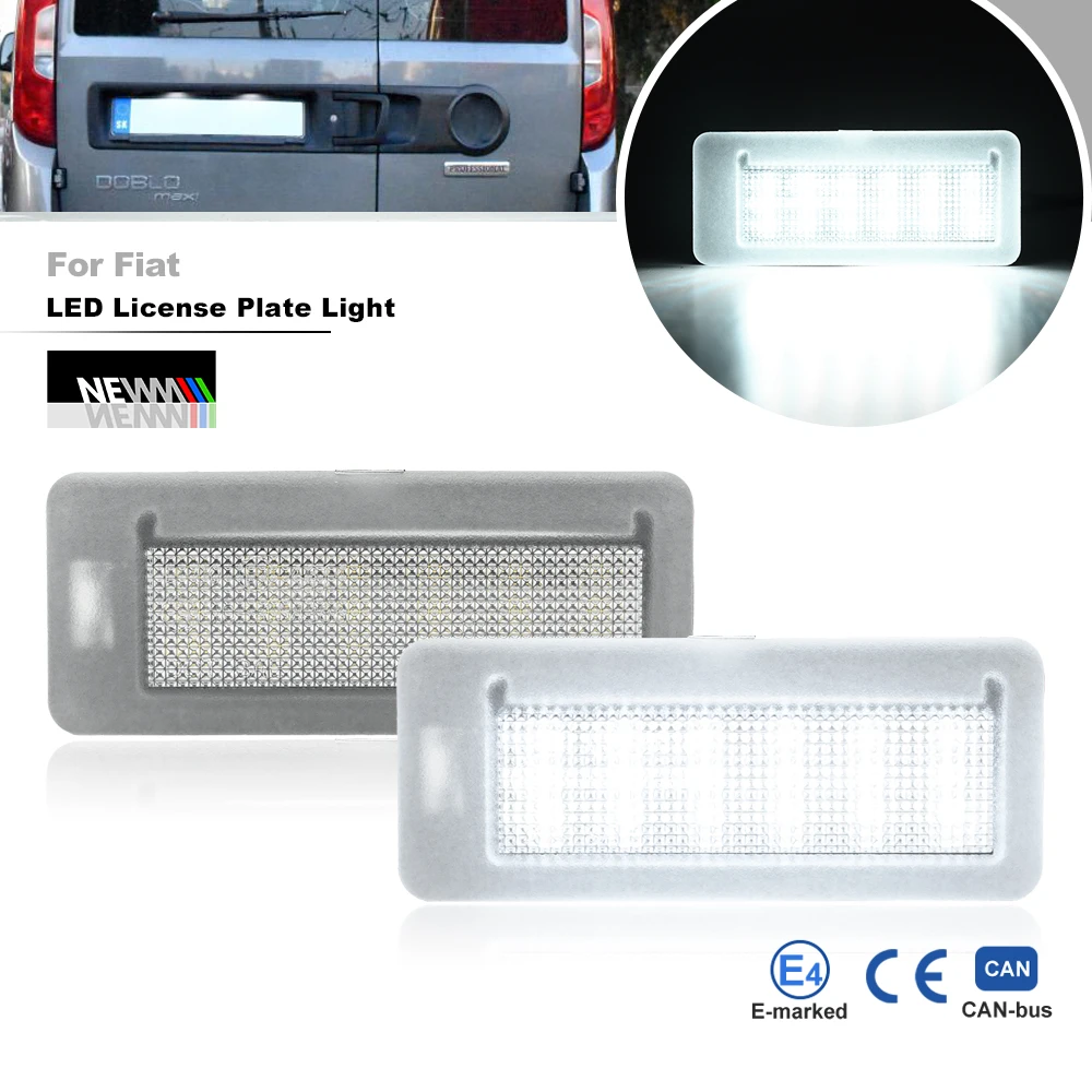 

2 шт., подсветка для Fiat Doblo 2010-2022 Vauxhall/Opel Combo D 2012-2018